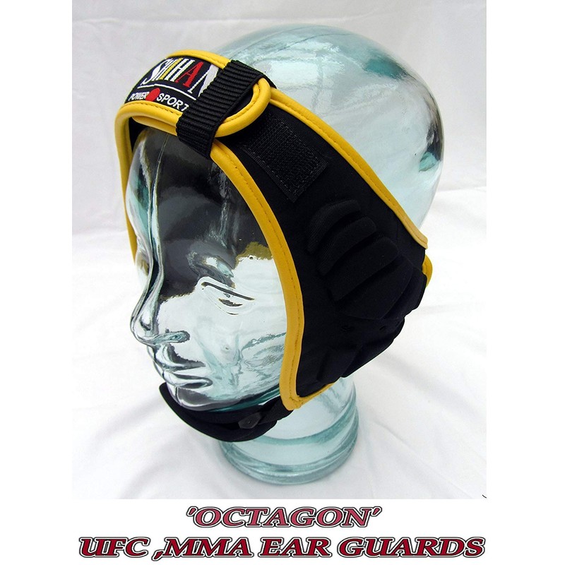 SHIHAN OCTAGON BJJ EAR GUARDS Grappling,Wrestling Ear Guards Rugby, JUDO,