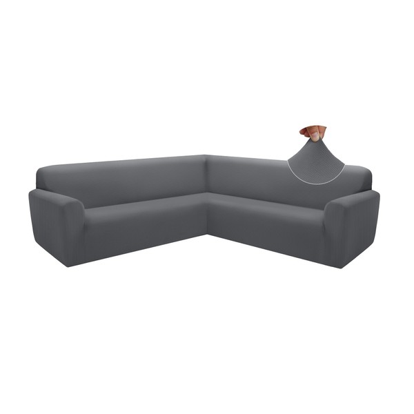ALIECOM Cool Couch Covers Sectional Sofa Cover L Shaped Washable