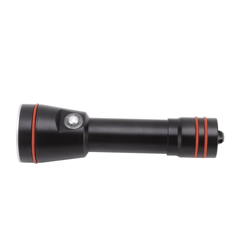 Professional Underwater Flashlight 5000LM Lighting Diving Fill Light IPX8 Waterproof