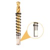 NUIBBYED 5-Piece Center Drill Set, Titanium Plated Guide Drill, Compatible