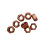 8 x Copper Exhaust Manifold Stud Nuts
