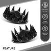 G-PLUS Front Wheel Covers 33mm Spiked Hub Axle Compatible with