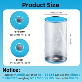 PICC Line Shower Cover, Geyrut Waterproof Cast Cover for Arm Elbow Adult Reusable PICC Line Sleeve Protector for Shower Adult Waterproof IV & PICC Line Protetcor