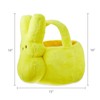 PEEPS JUMBO SIZE Yellow Bunny Plush Easter Bunny Basket With