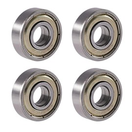 4 Pack of 608ZZ Double Shield Seal Deep Groove Ball Bearings 8mm x 22mm x 7mm ABEC-7