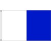 White and Blue Irish County Flag - 5 x 3
