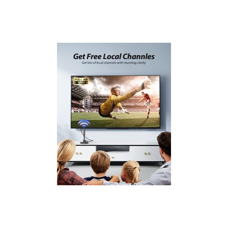 NORTHING TV Antenna for Portable TV, Full HD 1080P with