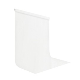 LYLYCTY White Screen Backdrop for Photography 6x9ft Zoom Meeting, Game Live Steaming Photo Studio Shooting Props High Density Fabric Background