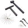 ROOOCYY Adjustment Wrench Thickness Gauge 3-Piece Set, Valve Clearance, Tapet,