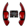 2pcs Car Carbon Fibre Steering Wheel Shift Paddle Extension Shift