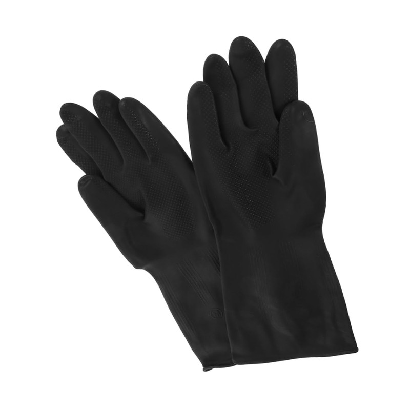 Beavorty 5 Pairs Rubber Dish Washing Gloves Reusable and Durable