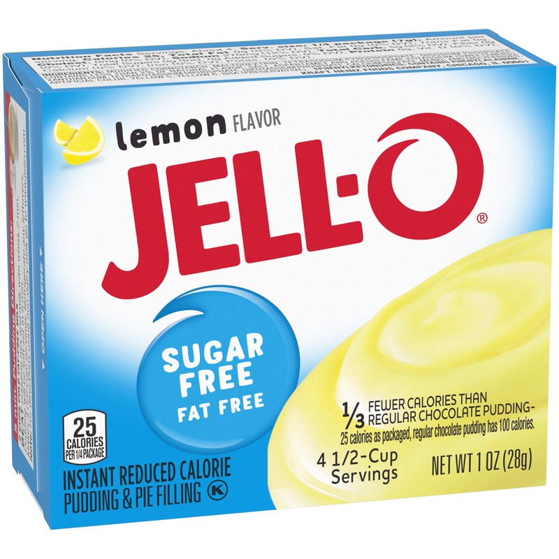 Jell-O Instant Lemon Sugar-Free Fat Free Pudding & Pie Filling