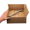 SKIR'CO (1 Piece) Spring Loaded Door Stop 300mm Length Kick