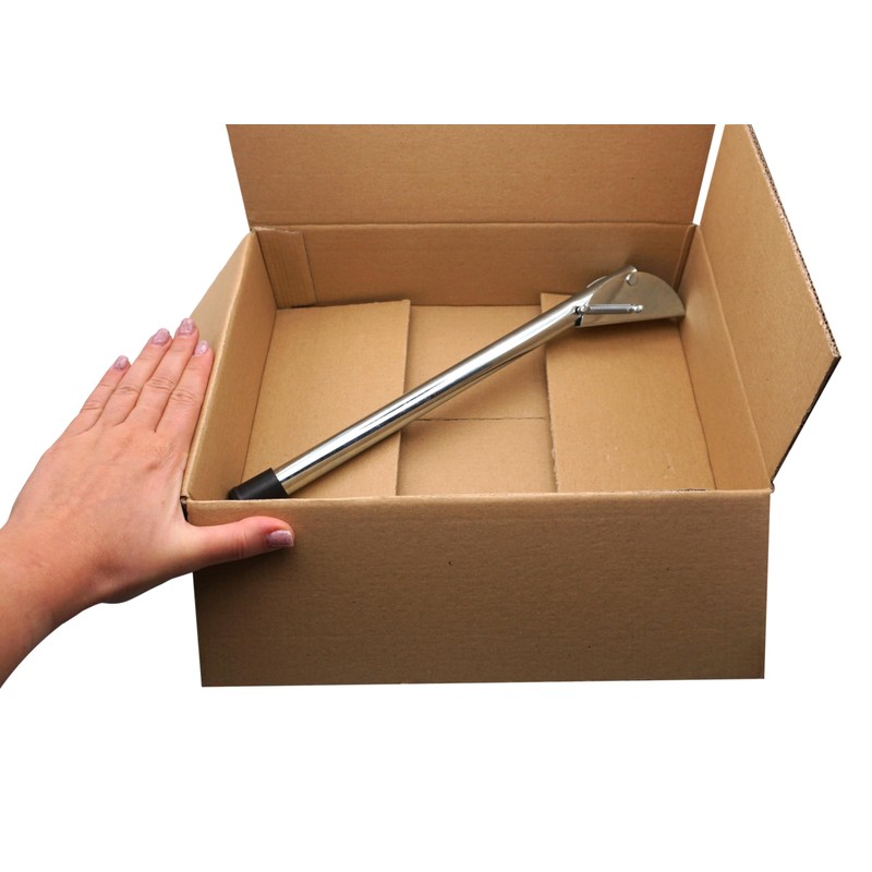 SKIR'CO (1 Piece) Spring Loaded Door Stop 300mm Length Kick