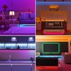 BTF-LIGHTING FCOB COB RGB LED Tape Light High Density Flexible