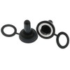 MEETOOT 12pcs Button Switch Waterproof Dust Proof Cap 12mm Rubber