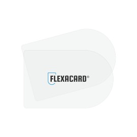 Opening Door with Card: Flexacard® | Compact Opening Cards for Doors | Original | Pack of 2 | Door Opening Tool | Practical Door Opening Cards | Special Plastic | Reusable