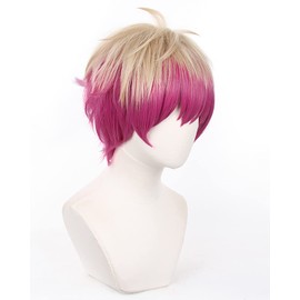 God Goods, Cosplay Wig, Ness Wig, Anime, Heat Resistant, Costume, Accessory for Parties, Events, Costume, Includes Net