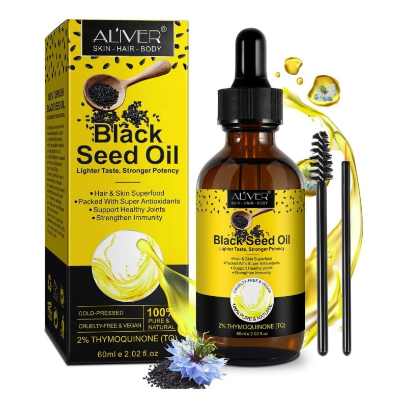 Aceite Semilla Negra Cabello + Articulaciones 60 Ml Natural