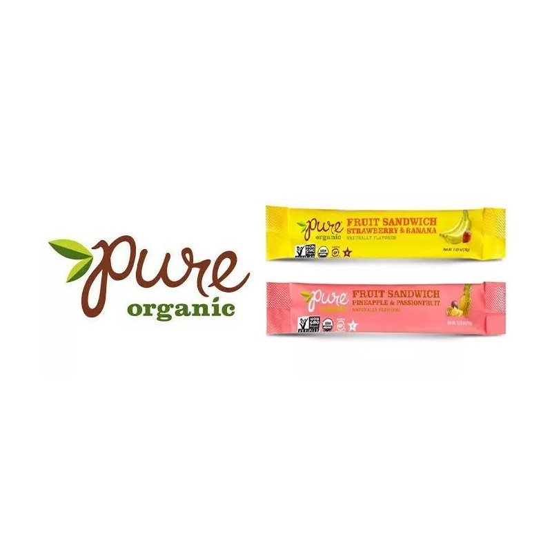 Pure Organic Layered Fruit Bars 3 Veriety Pack, 28-count, 17.64