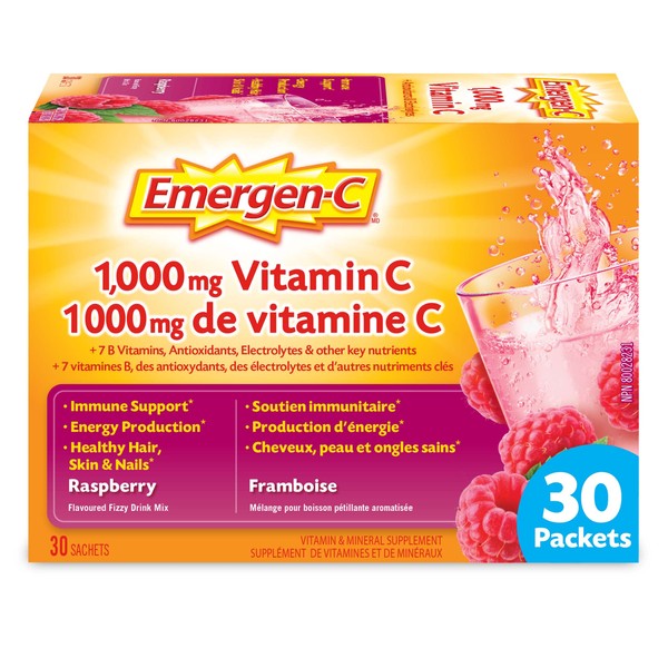 Emergen-C Immune Support Fizzy Drink Mix, A Boost of Vitamins