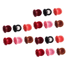 Beavorty 3sets Travel Containers for Creams 10ml Refillable Jar Compact Beauty Case 6pcs*3