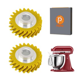 Upgraded Mixer Worm Gear Replacement Compatible with Kitchen Aid Bowl-Lift/Tilt-Head Mixer Accessories（2PCS)