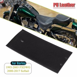 Unbranded PU Leather Plain Gas Tank Panel Bib For Harley Heritage Springer Blackline FXS
