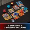 Bakugan Ultimate 6-Pack, Special Attack Dragonoids, Nillious, Mantid, Octogan; Custom...