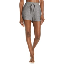 PJ Salvage Women's Loungewear Tropical Tramway Short Pajama Bottom, H Charcoal, Small