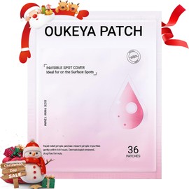 OUKEYA Pimple Patches For Face: Emergency Spot Patch Hydrocolloid Acne Pimple Patch for Covering Zits and Blemishes Spot Stickers for Face and Skin 36 Patches