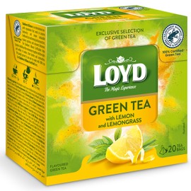 LOYD Tea - Green Tea with Lemon & Lemongrass​​ (3 Pack​)