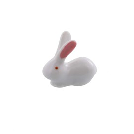 テーブルウェアイースト 箸置き かわいいうさぎ ピンク耳うさぎ 4.5cm