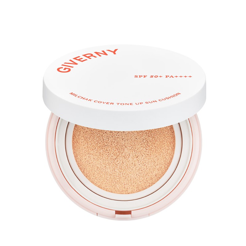 Giverny Close Cover Tone-Up Sun Cushion Pact 12g (SPF 50+,