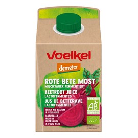 Voelkel Organic Beetroot Juice, Direct Juice, Lactic Acid Fermented (2 x 500 ml)
