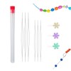 TRKETK 6 Pcs Beading Needles Set with Needle Bottle 3