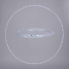 Hula Hoop Blank, PP (Polypropylene), 19 mm, Transparent, Diameter 100 cm