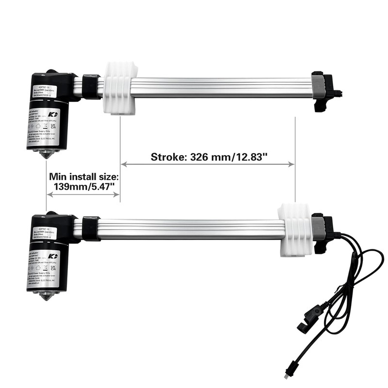 Linear Actuator Kaidi Model KDPT007-03 Replacing KDPT007-11 and KDPT007-12 Power
