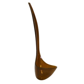 Plastic Amber Punch Bowl Ladle
