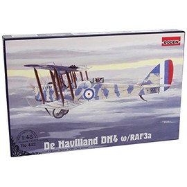 Roden De Havilland DH4 British Two-Seat Biplane Day-Bomber with RAF3a Engine