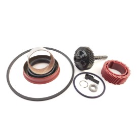 GMC GM 700R4 Transmission Tail Housing Set up w 40 & 17 Tooth Speedometer Gear Setup