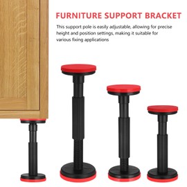 UKCOCO Telescopic Support Pole: Adjustable Support System Cabinet Support Pole Rod 7.08-20.83 inch Cabinet Lifting Bracket for Cabinet Sofa Sink,Supports up to 220 lbs,2 pcs