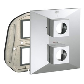 GROHE Rosette (Original Replacement Part, Durable, Robust, 5 Year Warranty), Chrome, 47841000