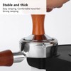 Coffee Tamper Stainless Steel Flat Bottom Tamping Tool Coffee Hand