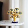 YU FENG Golden Turkish Evil Eyes Tree with Blue Evil
