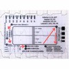 ECG RULER Pocketcard - Transparent EKG Calipers 7 Step Ruler