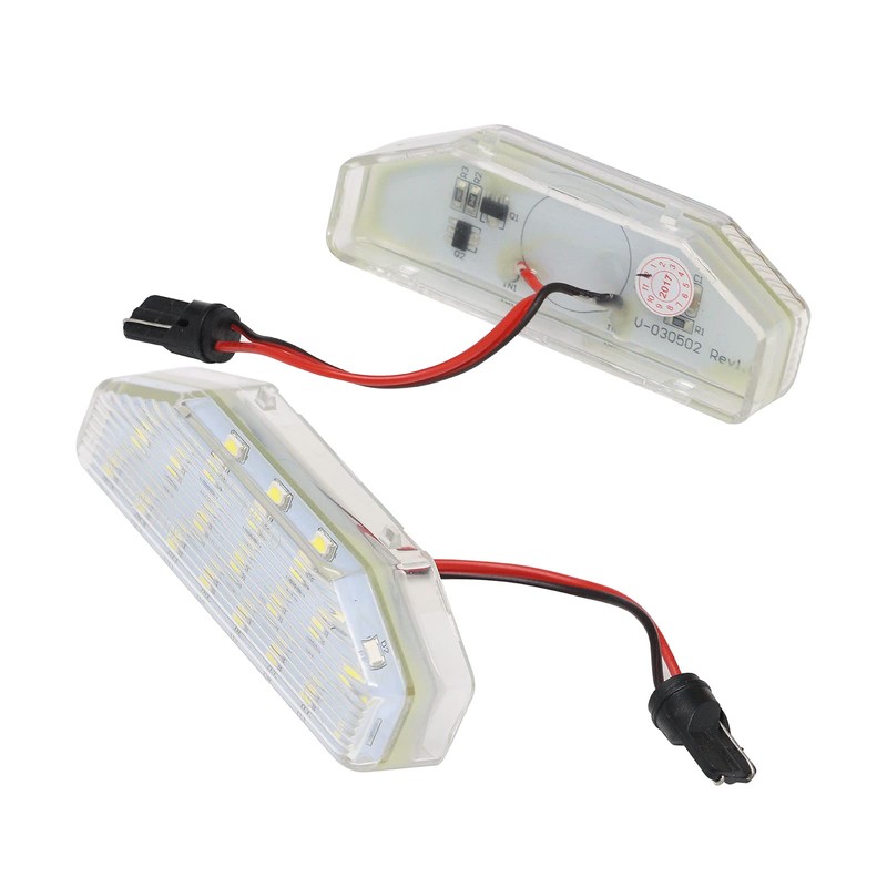 LED Number Plate Light without Error Message with Registration Free