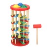 Colorful Wooden Knock Ball Ladder Toy Intelligence Development Kids Children