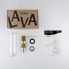 Lava Odoro Soap Dispenser for Kitchen Sink, Gold Sink Soap