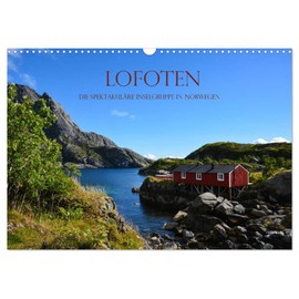 Lofoten - The Spectacular Archipelago in Norway (Wall Calendar 2026 DIN A3 Landscape), CALVENDO Monthly Calendar